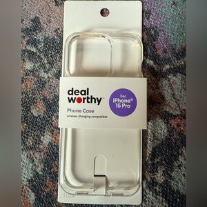 Transparent Case for iPhone 15 Pro